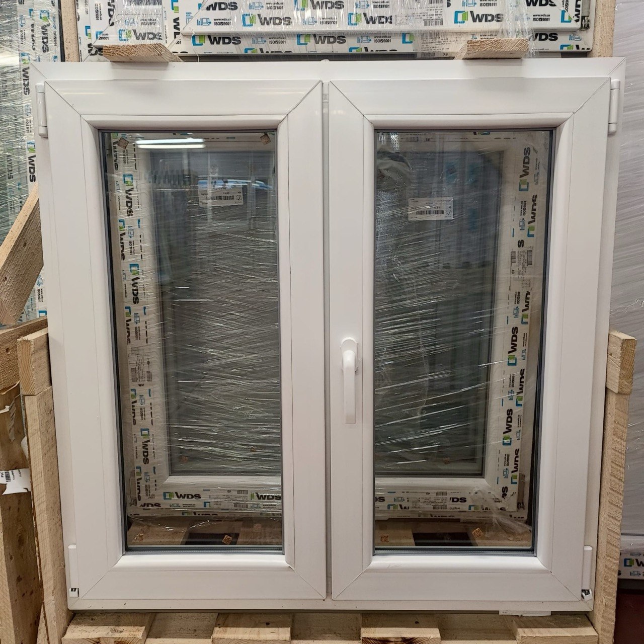 Finestra PVC 100х100 cm - bianco