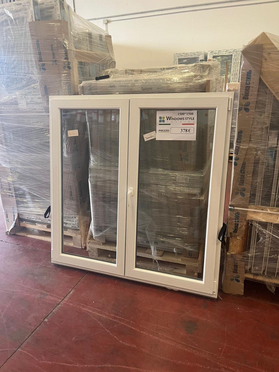 Finestra PVC  150х150 cm - bianco