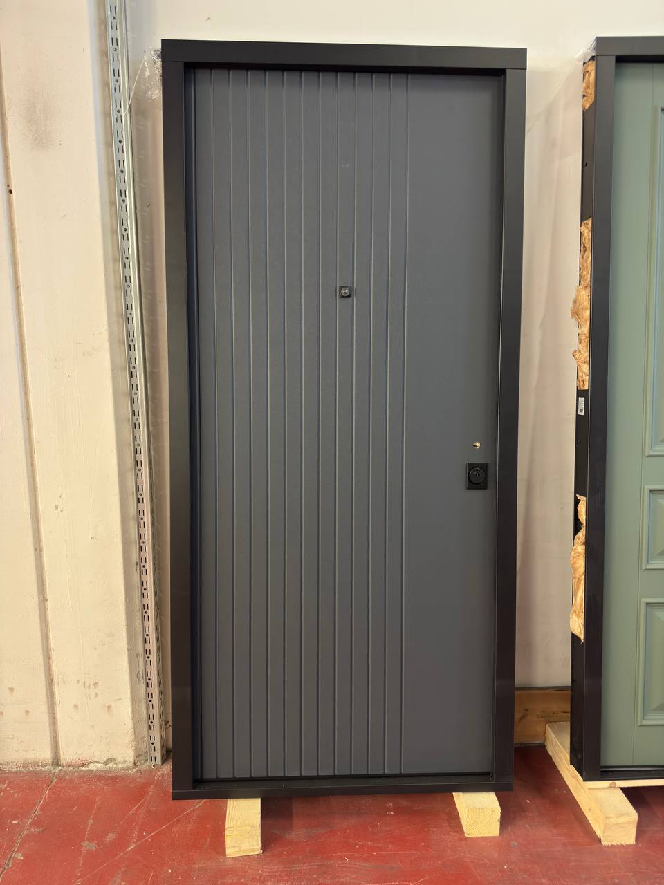 Porta blindata per appartamento SILVERNOVA 102x217cm - antracite