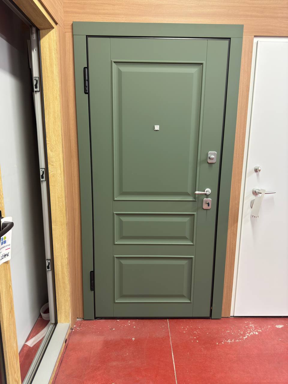 Porta blindata per appartamento SECUREZE_HR 102x217cm - Verdi